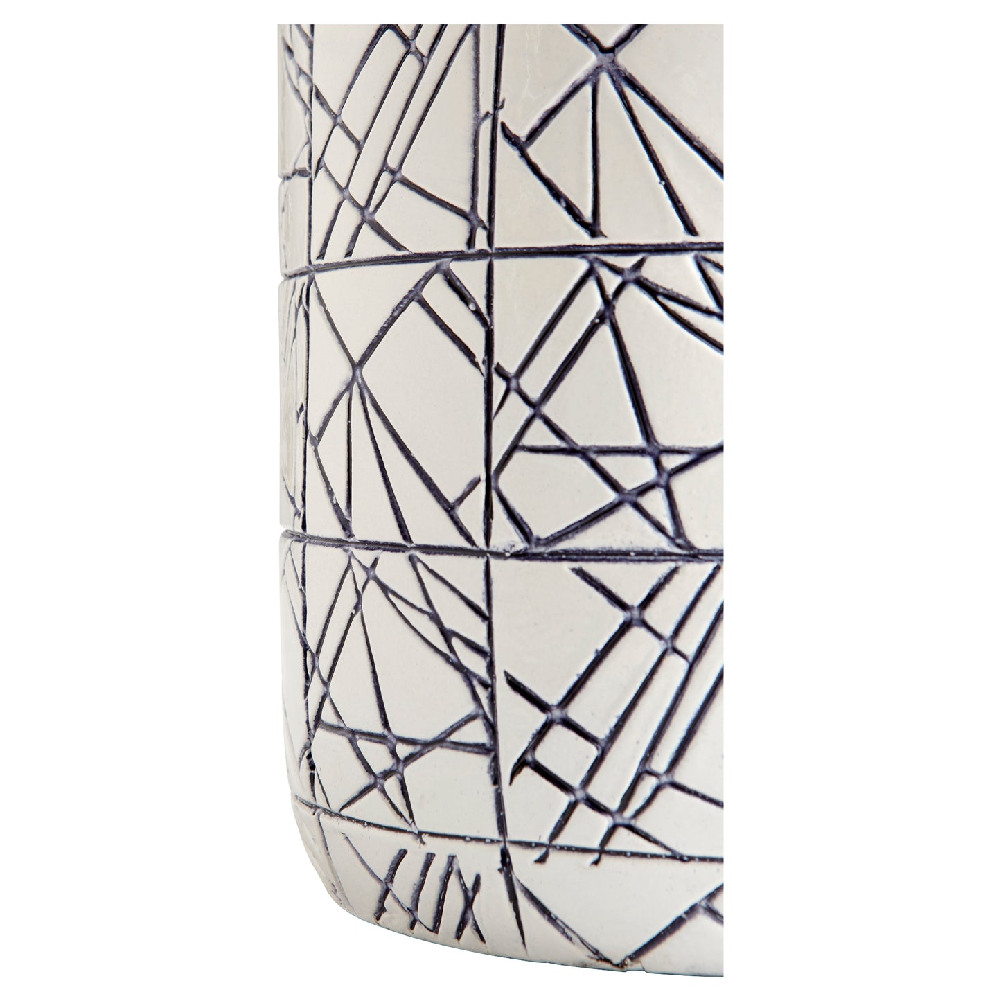 Cyan Design Dark Zenith Vase in Blue And White - Large 11126