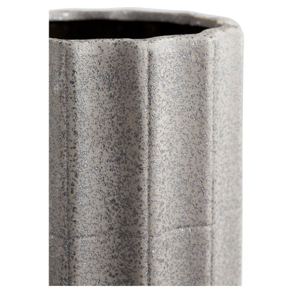 Cyan Design Brutalist Vase in Grey - Large 11189