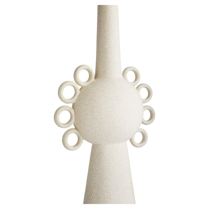 Cyan Design Ringlets Vase in White - Small 11205