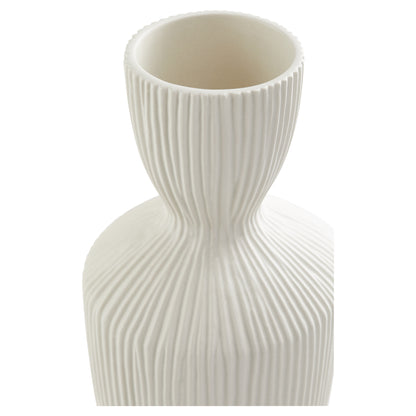 Cyan Design Bravo Vase in White - Small 11208