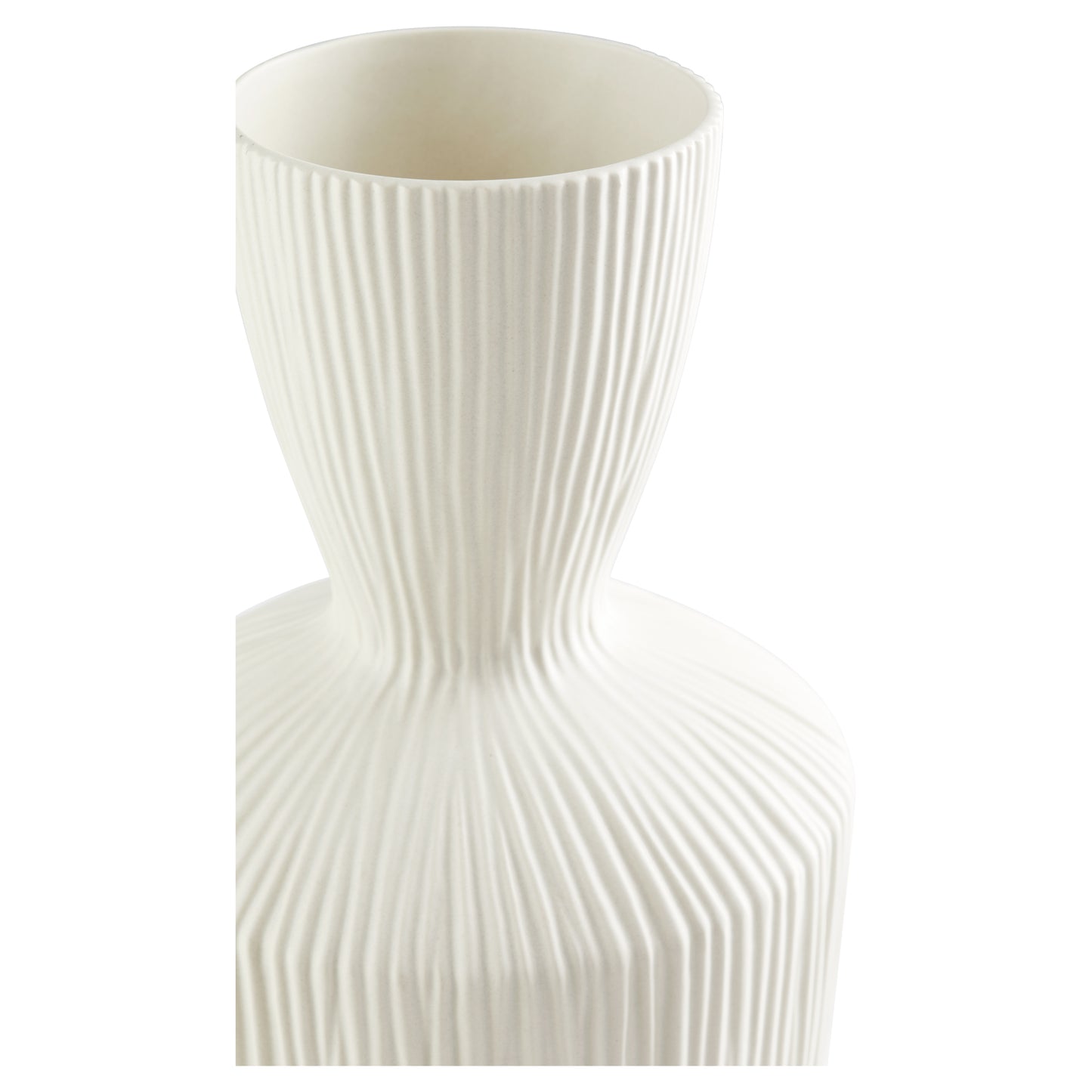 Cyan Design Bravo Vase in White - Large 11209