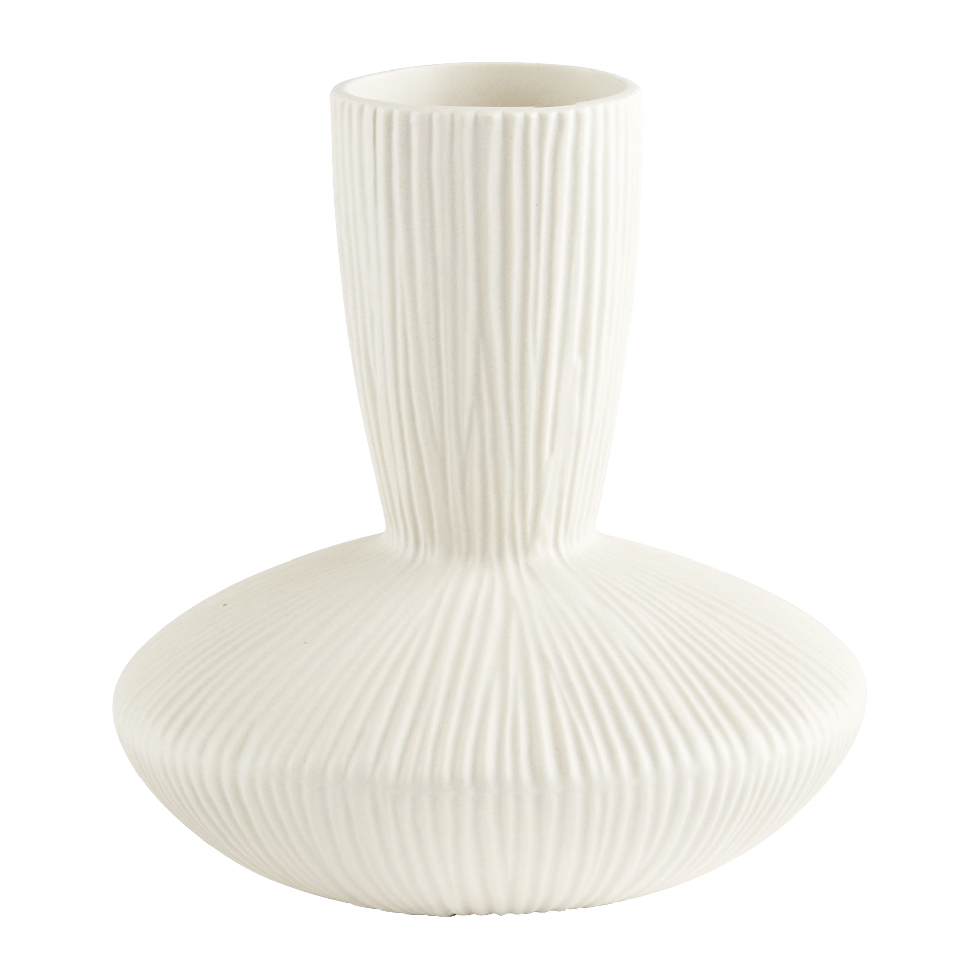 Cyan Design Echo Vase in White - Small 11210