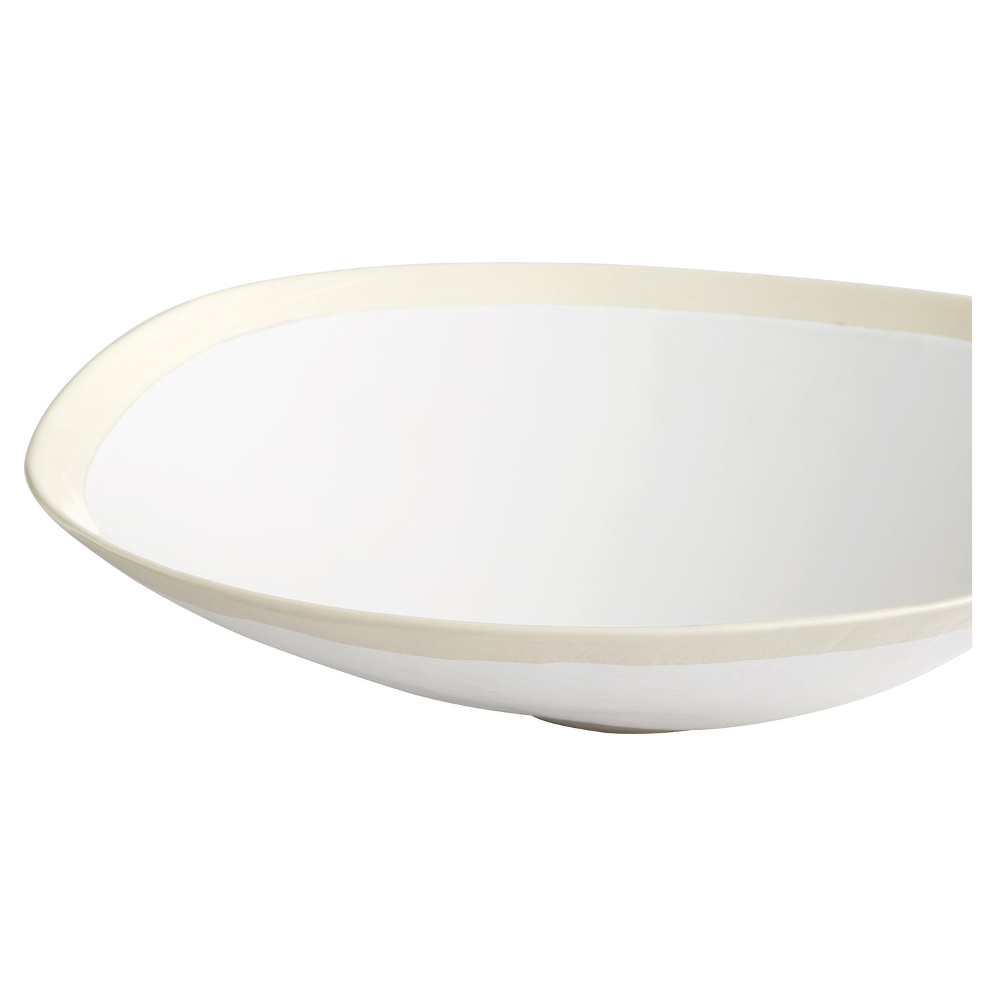 Cyan Design Laura Bowl in White - Large 11213