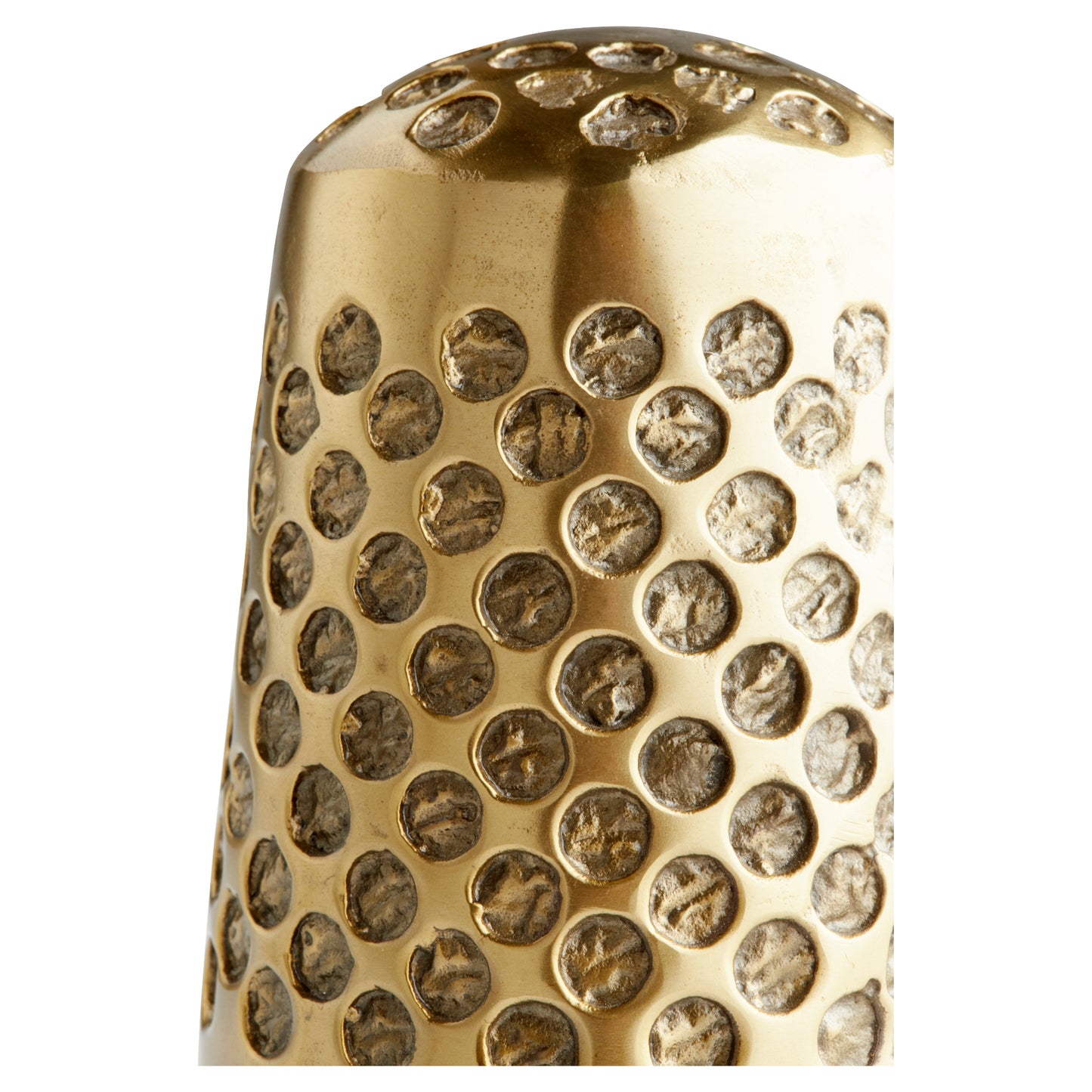 Cyan Design Sewing Thimble Token in Aged Brass 11234