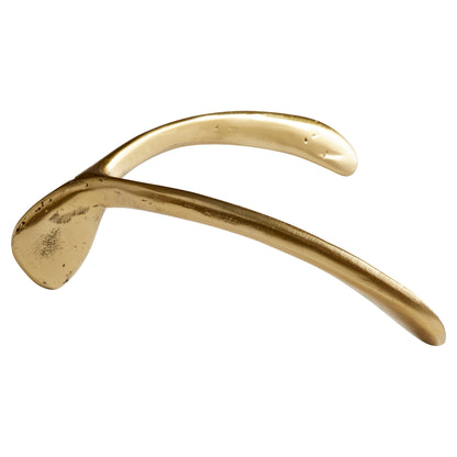 Cyan Design Wishbone Token in Aged Brass 11238