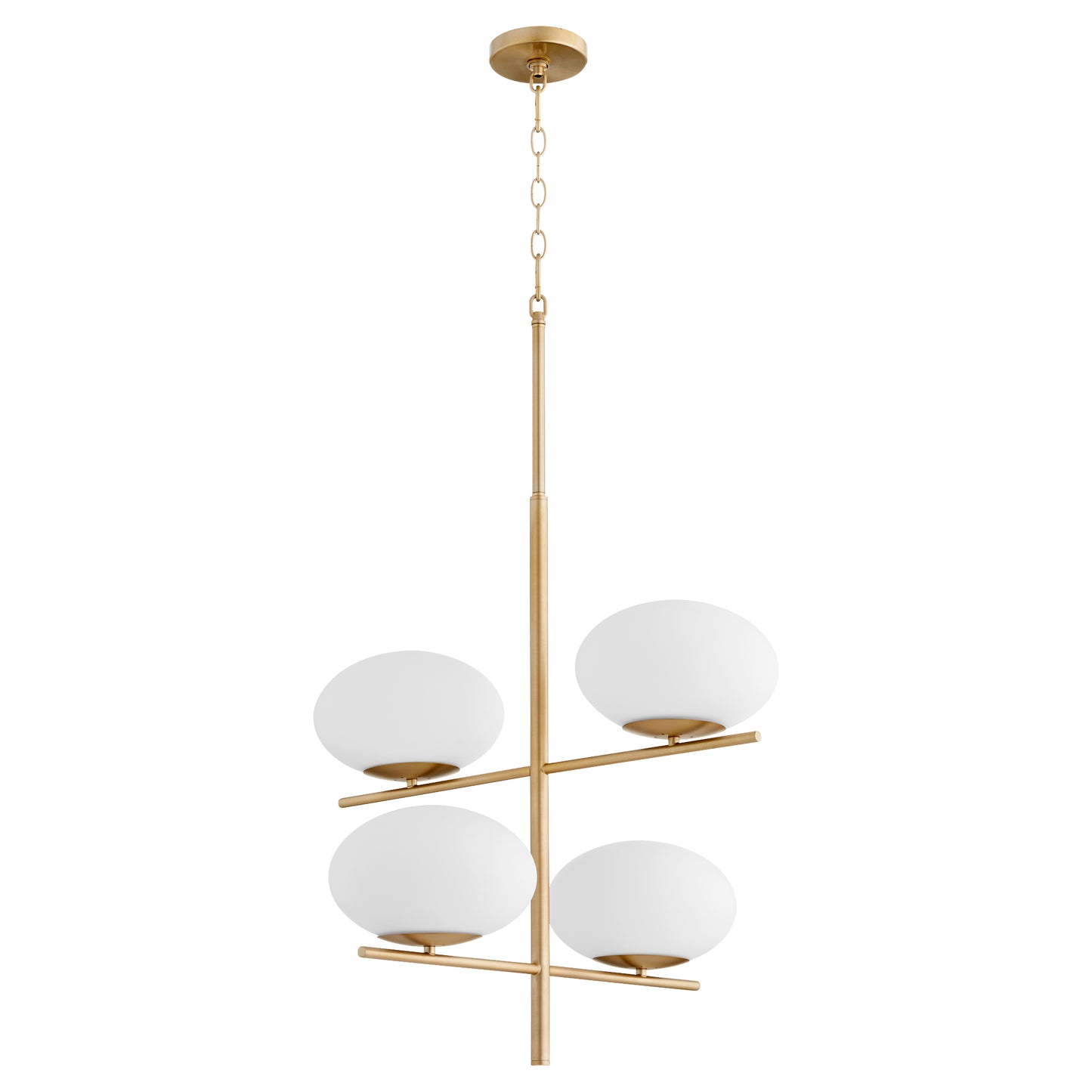 Cyan Design Pod Chandelier in Aged Brass - Small 11271