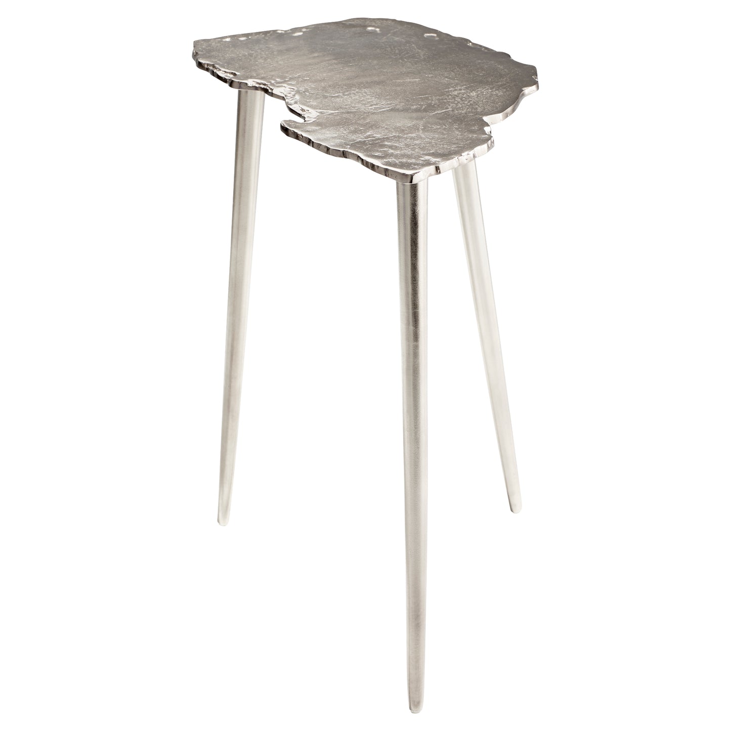 Cyan Design Needle Side Table in Antique Nickel 11297