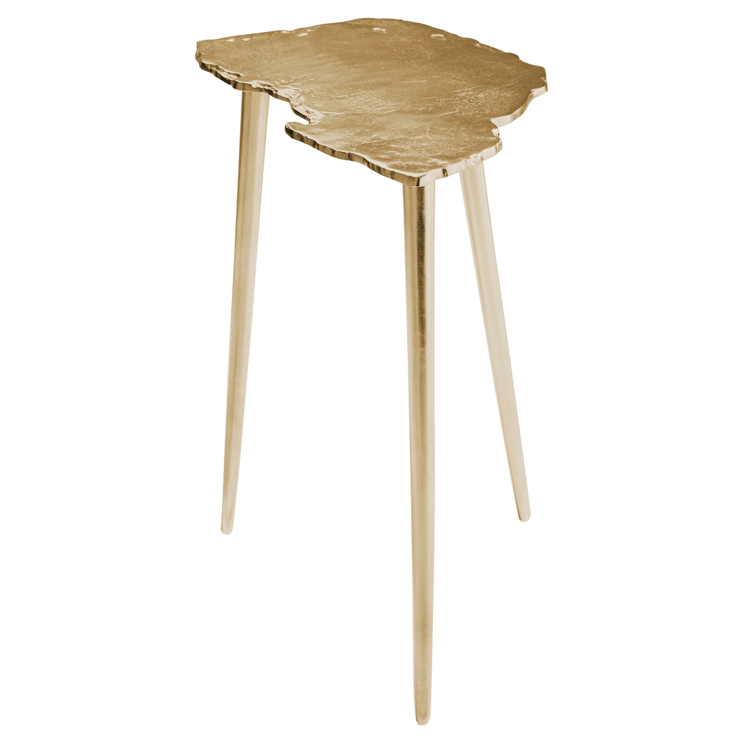 Cyan Design Needle Side Table in Aged Gold 11298