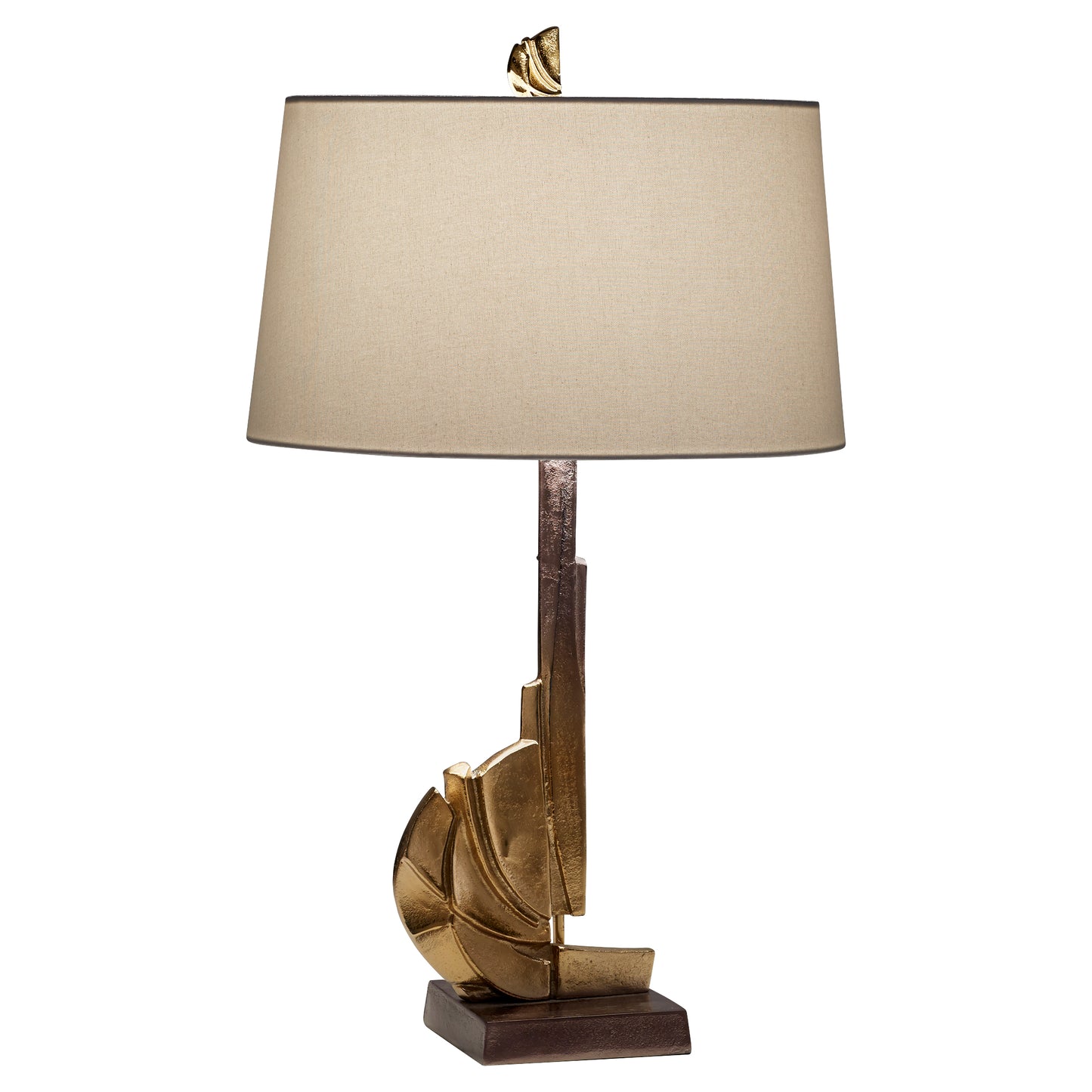 Cyan Design Crescendo Table Lamp in Antique Brass 11313