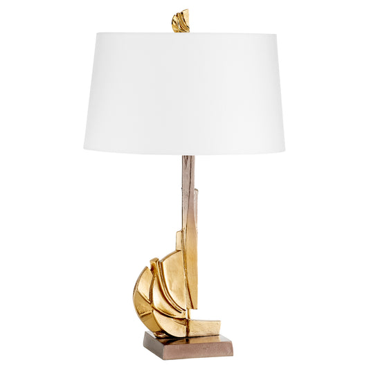 Cyan Design Crescendo Table Lamp in Antique Brass 11313