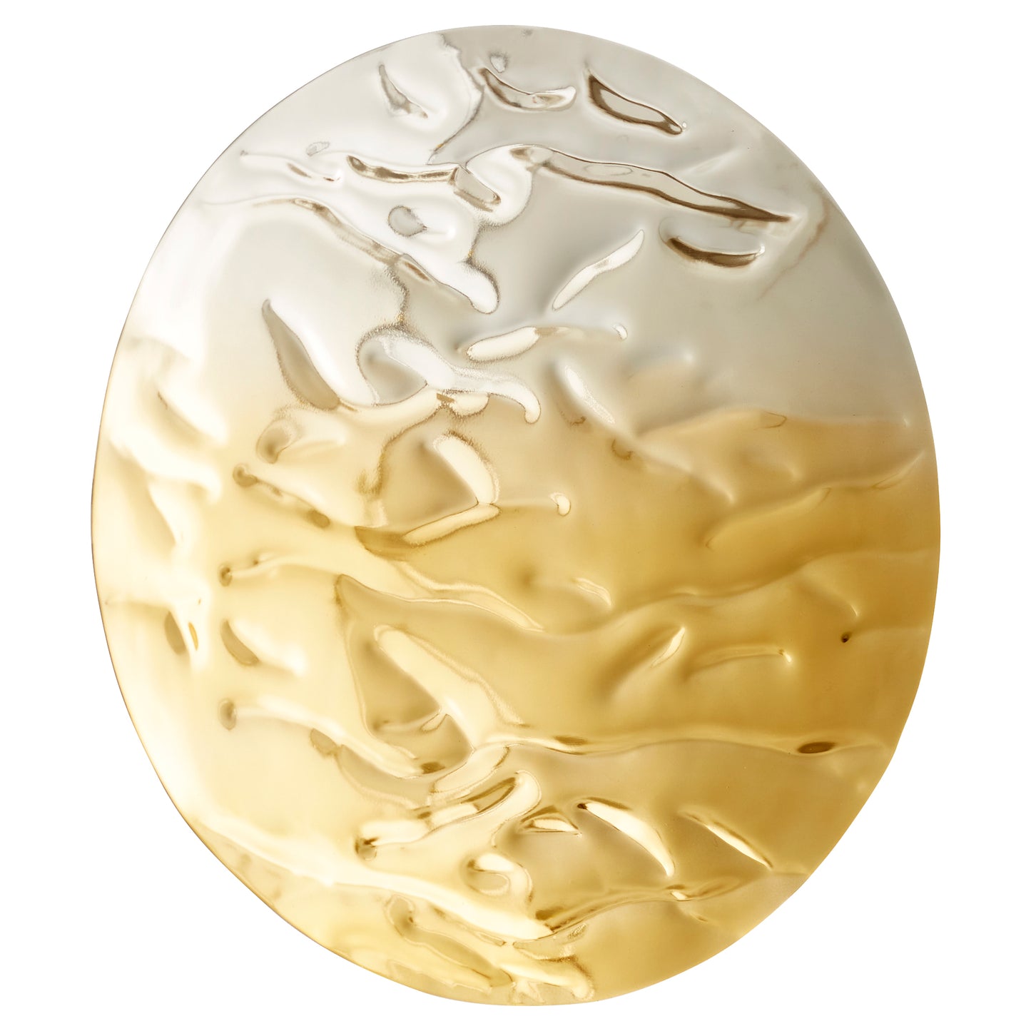 Cyan Design Ripple Wall Decor in Silver And Gold - Small 11316