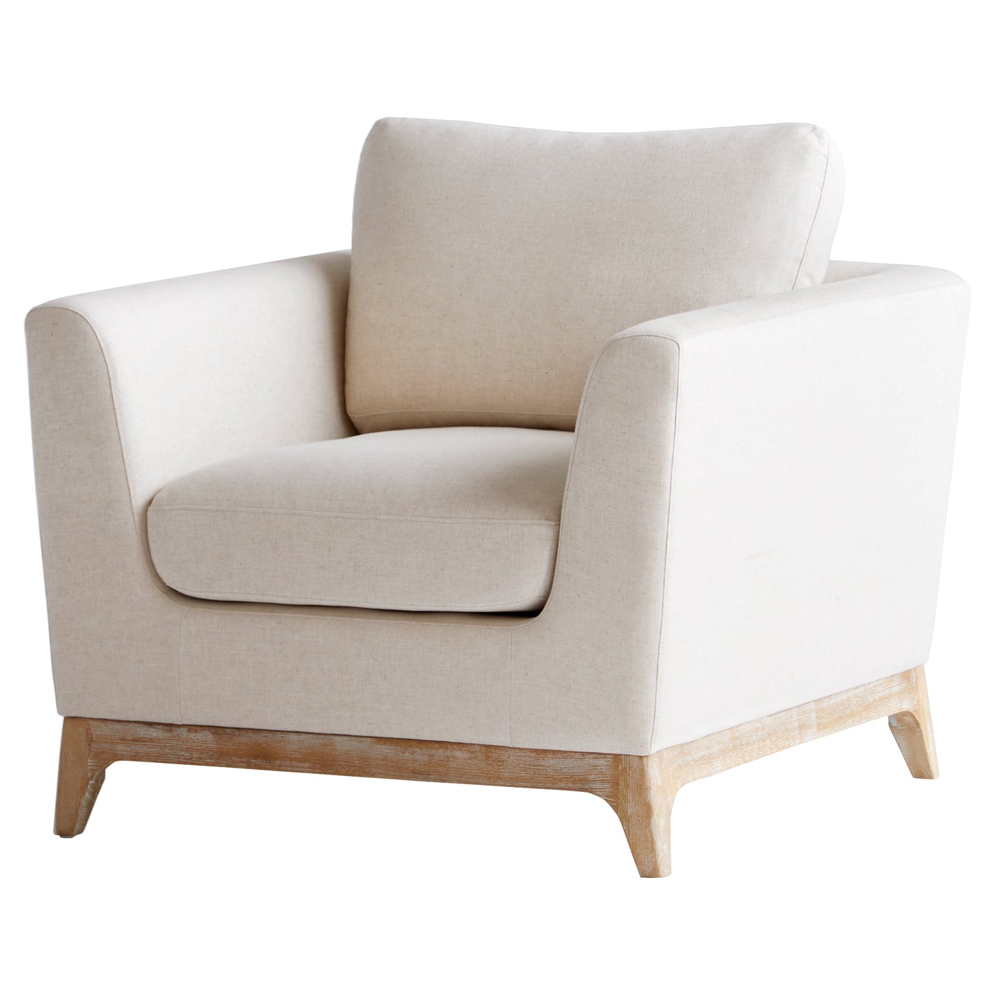 Cyan Design Chicory Chair in White - Cream 11379