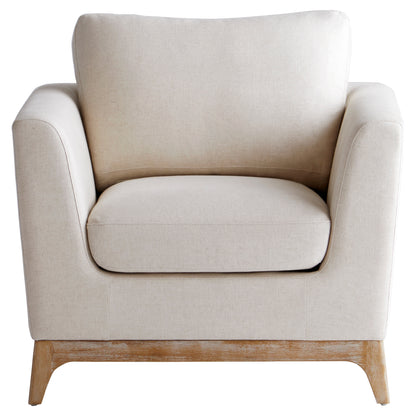 Cyan Design Chicory Chair in White - Cream 11379