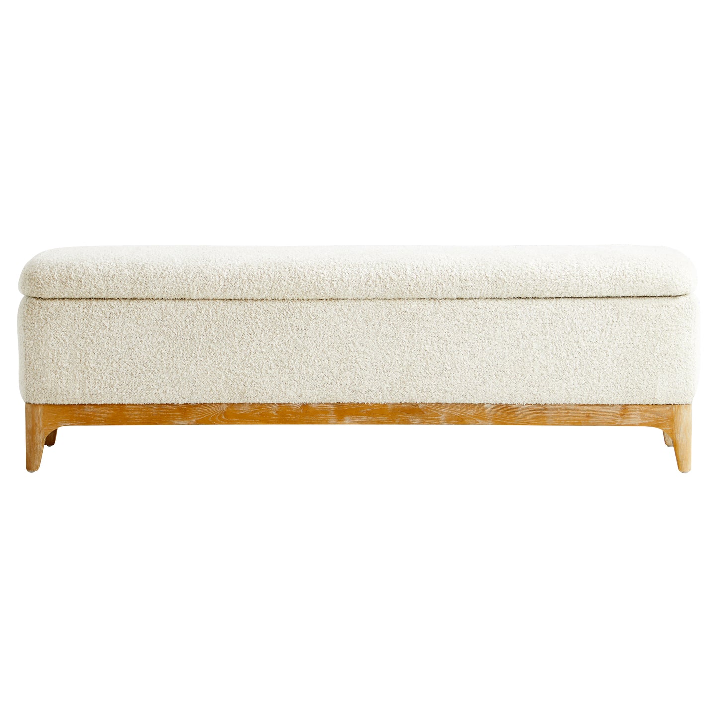 Cyan Design Diascia Bench in White - Cream 11380