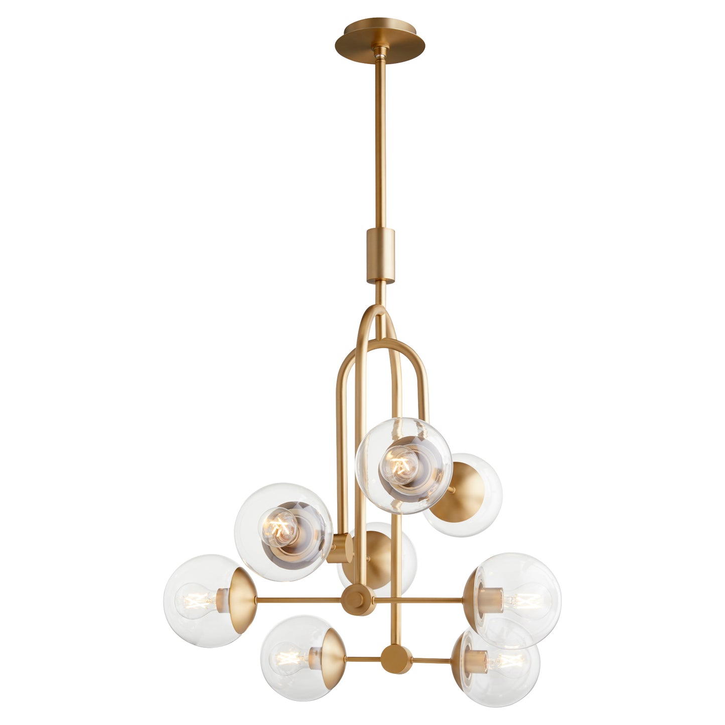 Cyan Design Drea Pendant in Aged Brass 11387