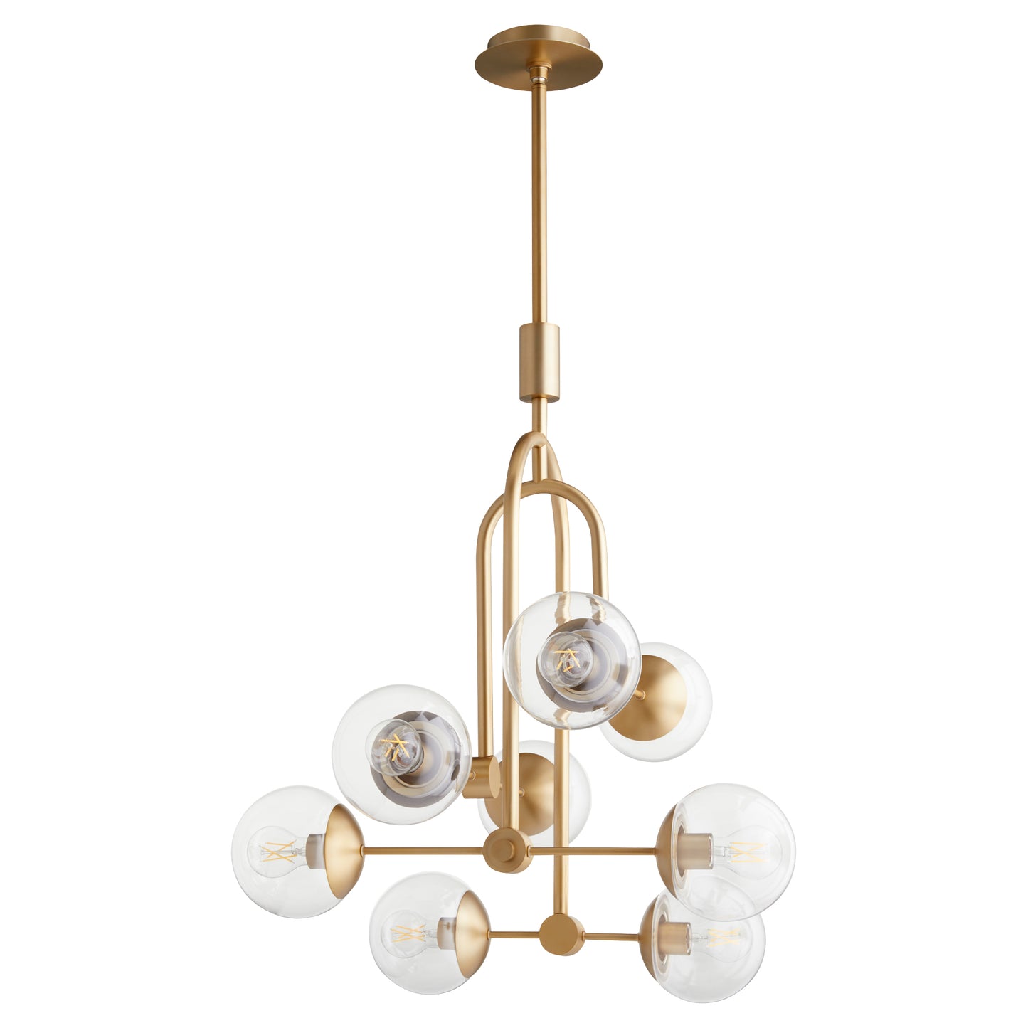 Cyan Design Drea Pendant in Aged Brass 11387