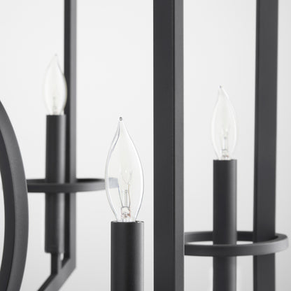 Cyan Design Oxalis Chandelier in Noir 11389