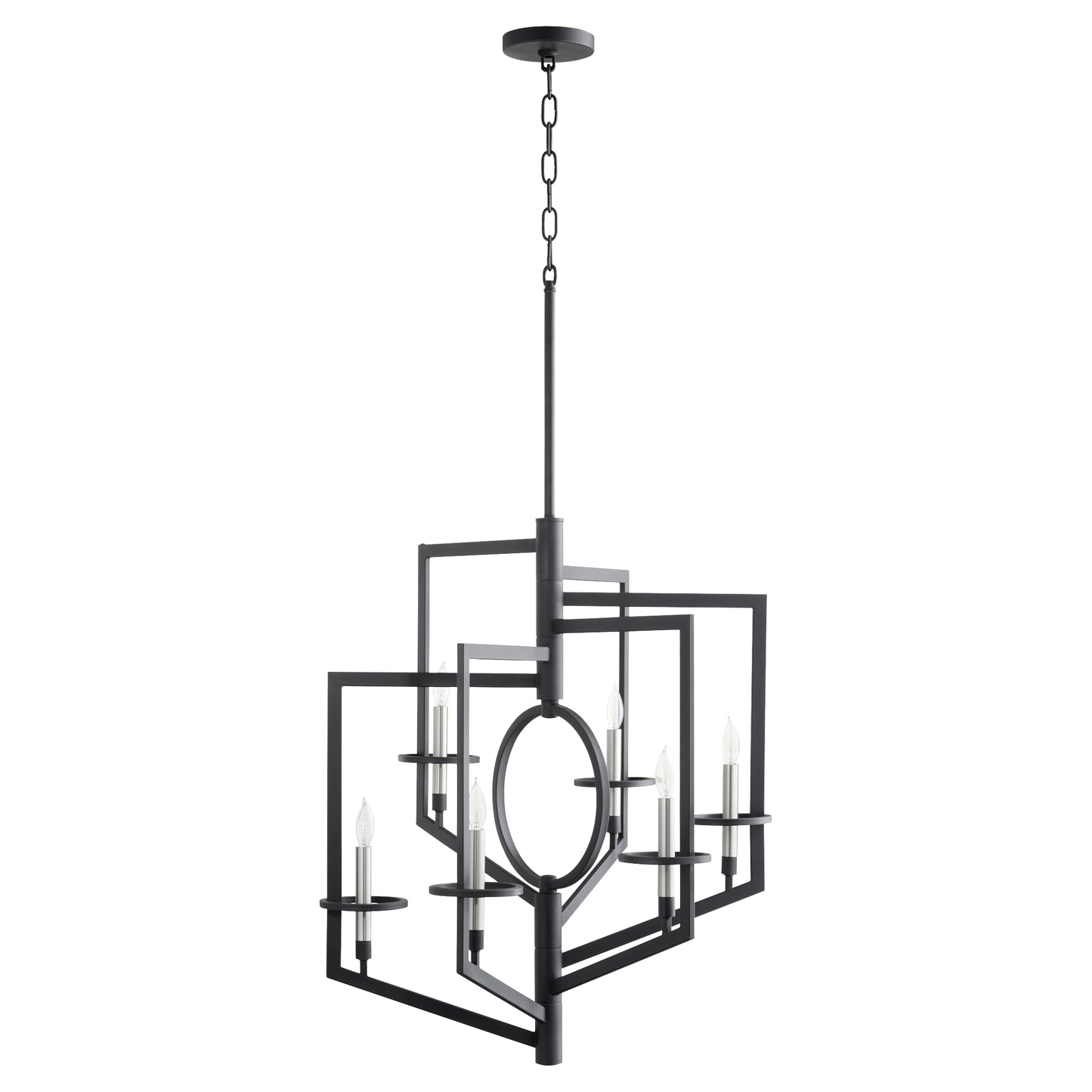 Cyan Design Oxalis Chandelier in Noir 11389