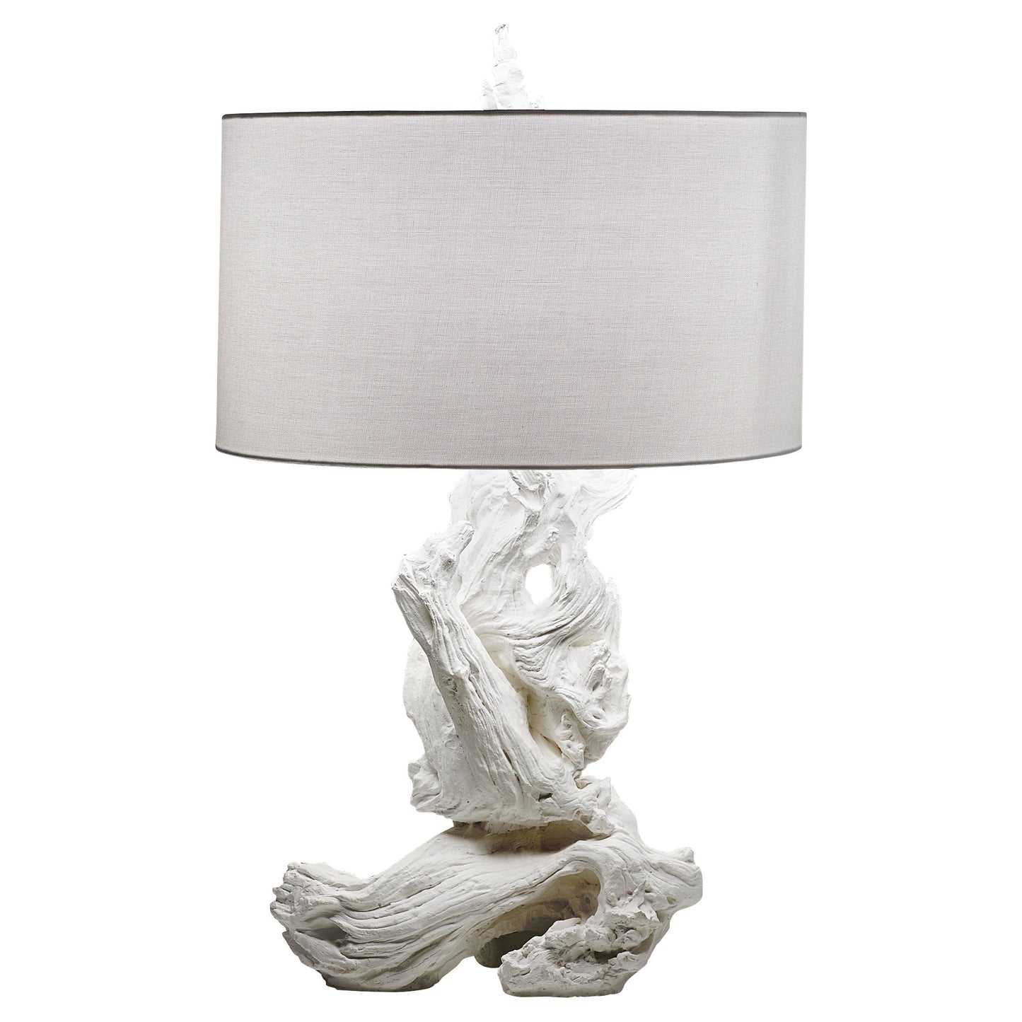 Cyan Design Driftwood Table Lamp in White 11401