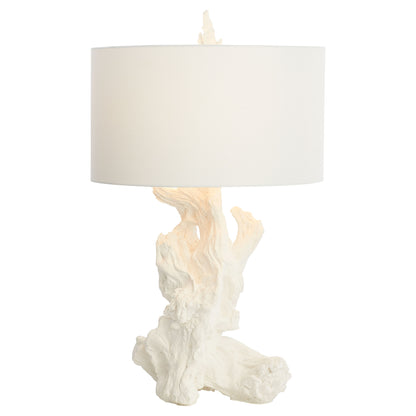 Cyan Design Driftwood Table Lamp in White 11401