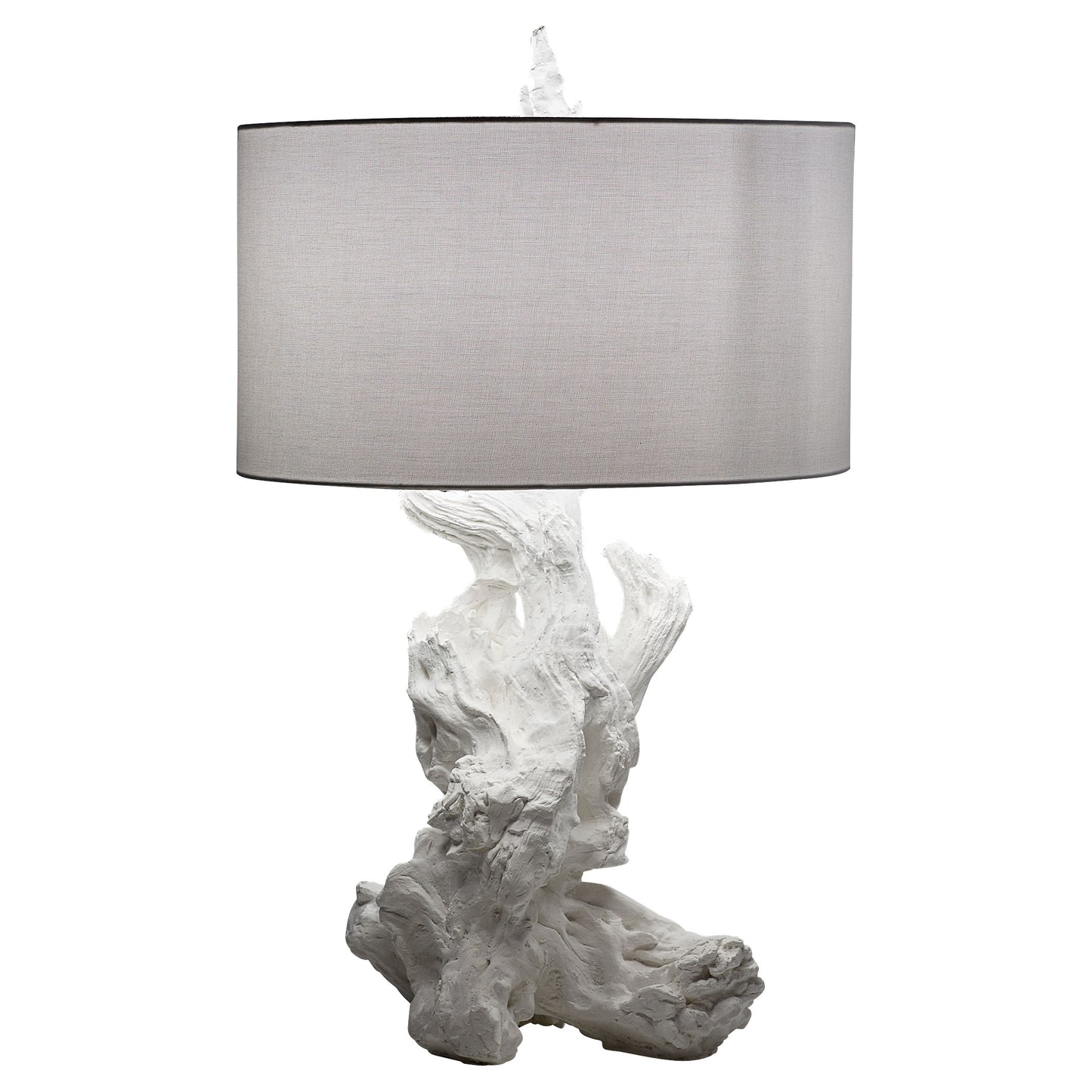 Cyan Design Driftwood Table Lamp in White 11401