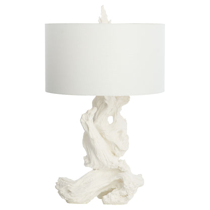 Cyan Design Driftwood Table Lamp in White 11401