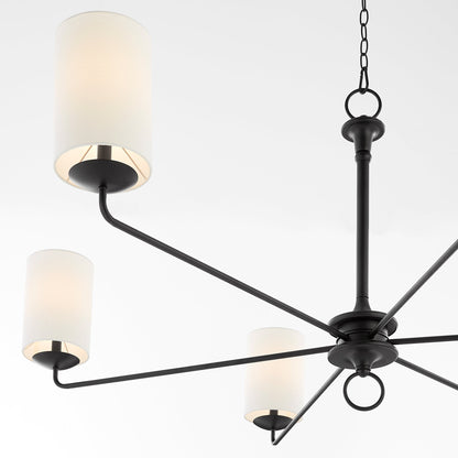 Cyan Design Ginevra Chandelier in Black 11433