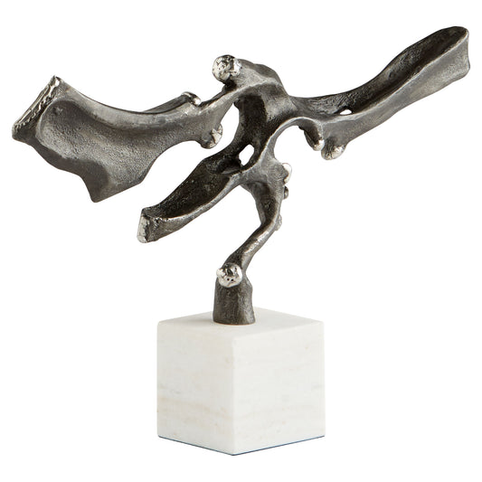 Cyan Design Rivulet Sculpture in Bronze in White 11438