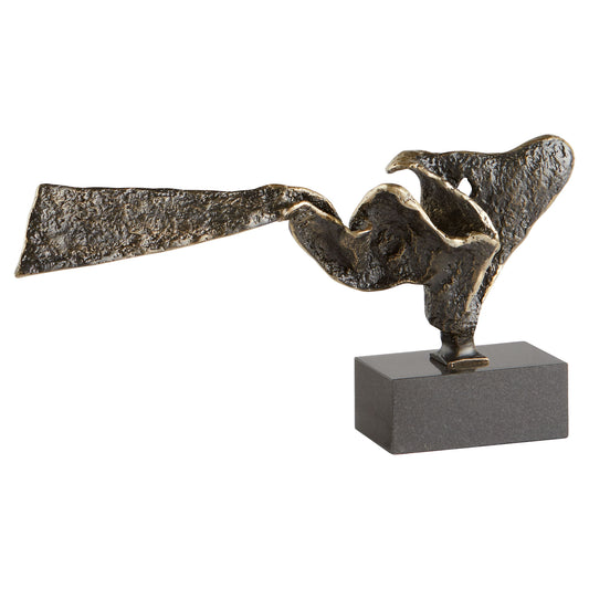 Cyan Design Squall Sculpture in Bronze in Black 11439