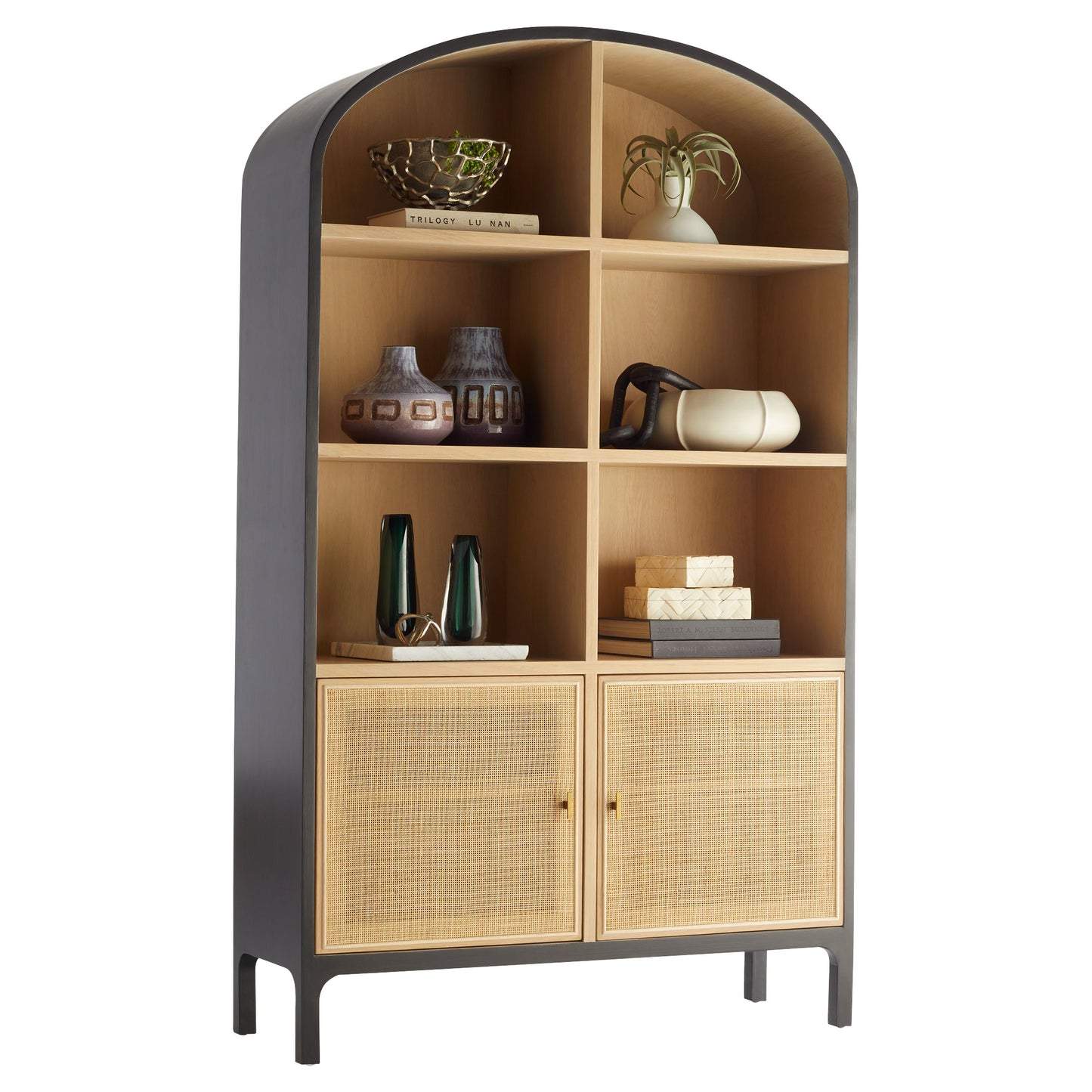 Cyan Design Lamu Cabinet inOak in Black 11496