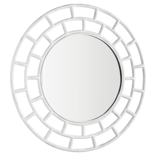 Cyan Design Comoros Mirror in White-Lg 11695