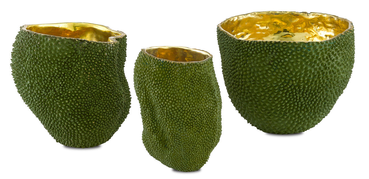 Currey & Co. Jackfruit Medium Green Vase 1200-0288