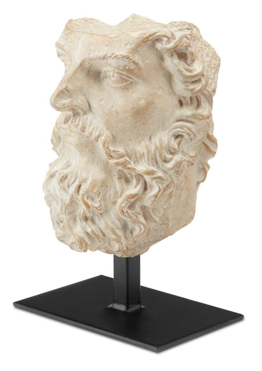 Currey & Co. Head of Zeus 1200-0444