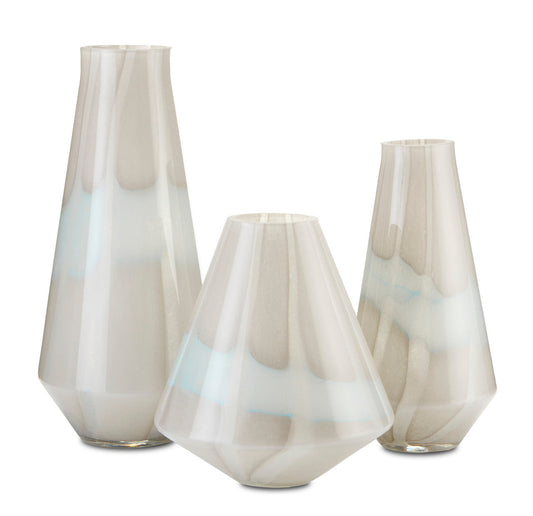 Currey & Co. Floating Cloud Vase Set of 3 1200-0445