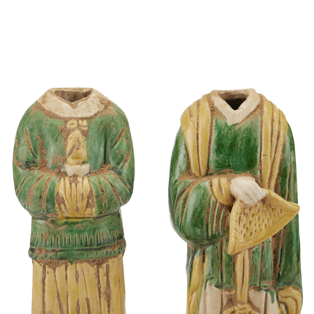 Currey & Co. Tang Dynasty Palace Servants Set of 2 1200-0597