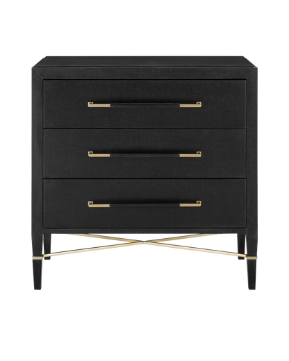 Currey & Co. Verona Black Chest 3000-0065