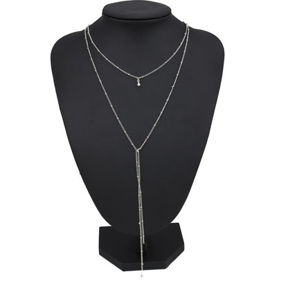 Dahlia Simple necklace retro clavicle necklace