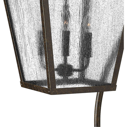 Hinkley Lighting Trellis Extra Large Wall Mount Lantern with Scroll Regency Bronze 1439RB