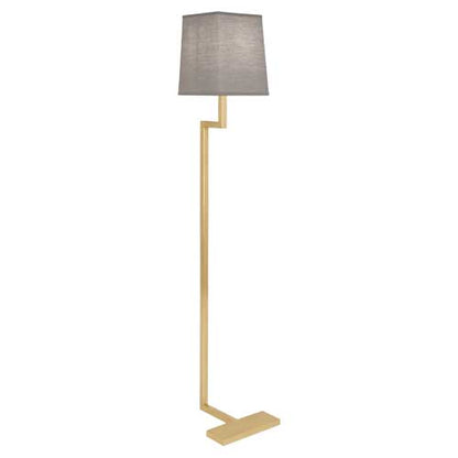 Robert Abbey  Doughnut Floor Lamp in Natural Brass 149G