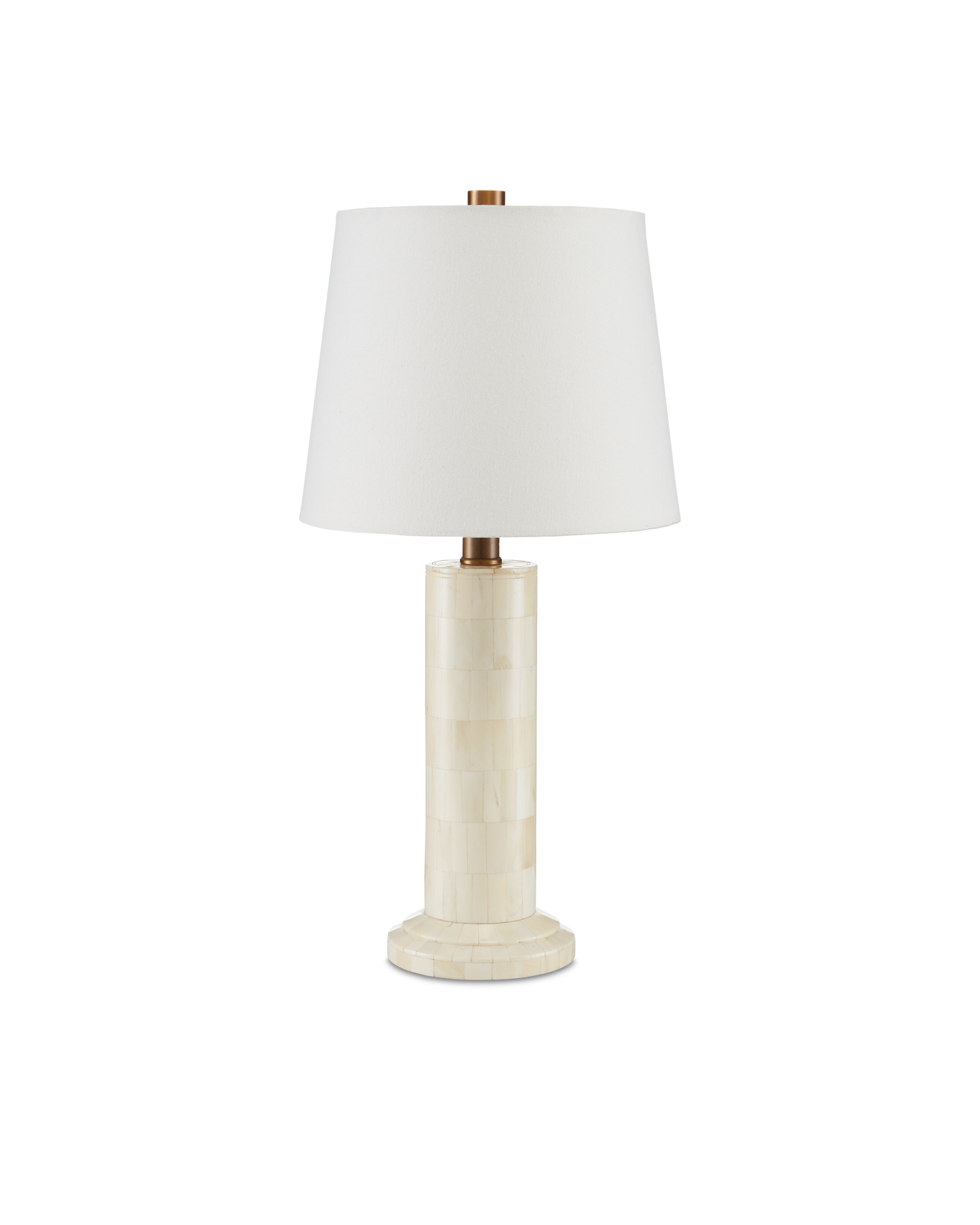 Currey & Co. Osso White Table Lamp 6000-0760