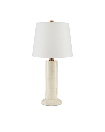 Currey & Co. Osso White Table Lamp 6000-0760