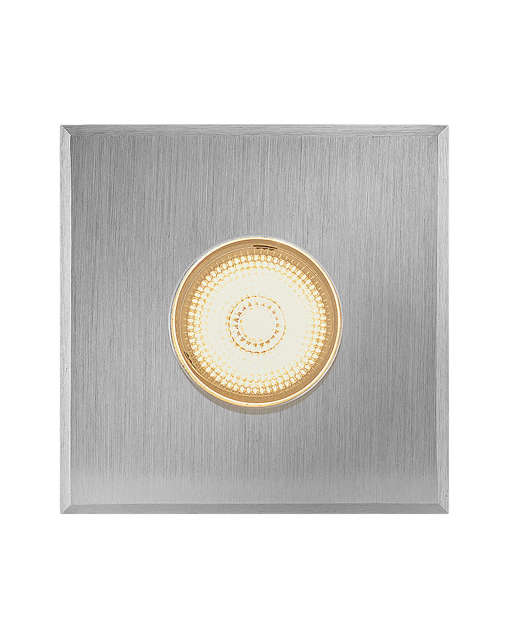 Hinkley Lighting Dot Square Dot LED Small Square Button Light Stainless Steel 15084SS