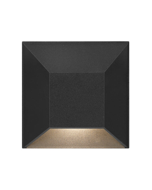 Hinkley Lighting Nuvi Deck Sconce Nuvi Square Deck Sconce Black 15222BK