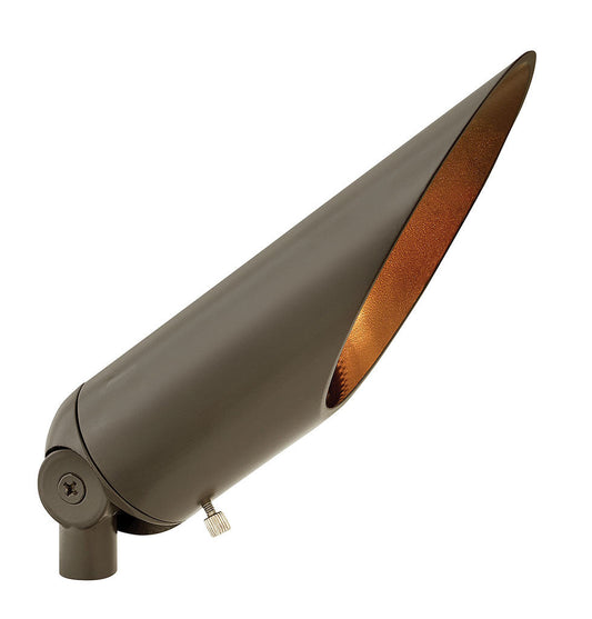 Hinkley Lighting Landscape LED 3w 2700K Spot Light with Long Cowl Bronze 1535BZ-3W27K