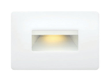 Hinkley Lighting Luna Step Light 12v Horizontal 2700K Satin White 15508SW