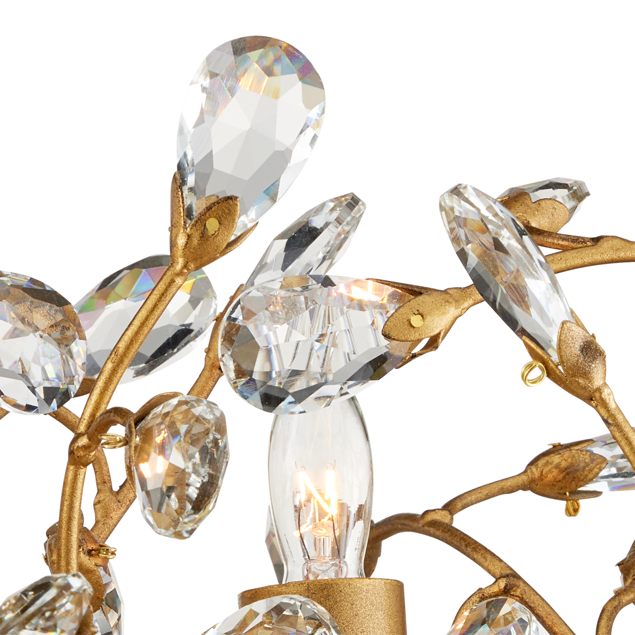 Currey & Co. Crystal Bud Grande Ring Chandelier 9000-1136