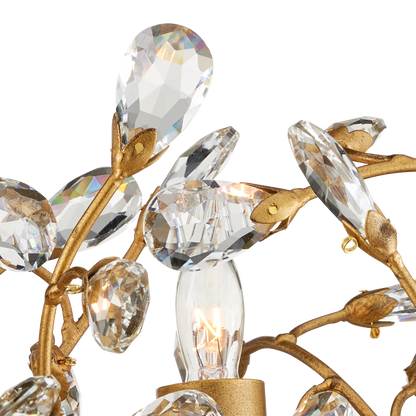 Currey & Co. Crystal Bud Grande Ring Chandelier 9000-1136