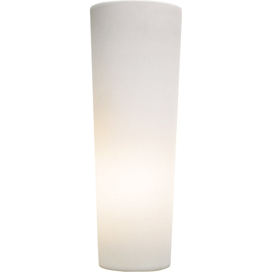 Robert Abbey  Rico Espinet Rico Espinet Marina Table Lamp in Frosted White Cased Glass 1591