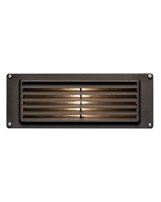 Hinkley Lighting Landscape Louvered LED Brick Light Bronze LED Bulb(s) Included 1594BZ-LL