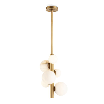 Regina Andrew Styx Vertical Pendant in Natural Brass 16-1411NB